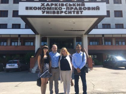 30 травня 2018 року команда Альянс Груп побувала в Харківському економіко-правовому університеті